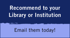 Recommend to your Library or Institution. Email them today.